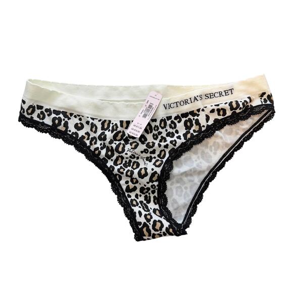 Victoria’s Secret NWT Animal Print Bra & Panty Bundle Wireless Pull-On Racerback - Picture 3 of 8